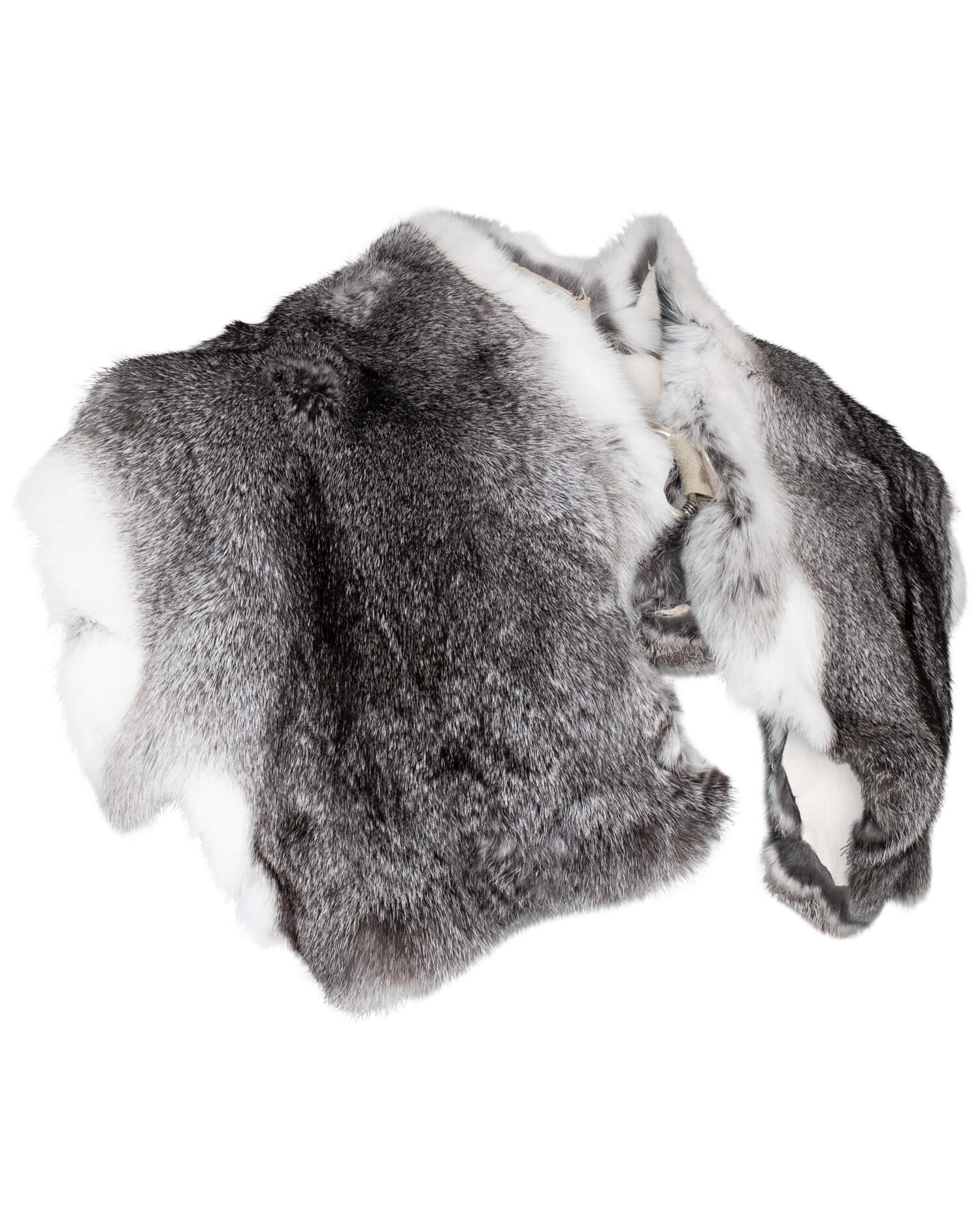 Couverture d'épaules en cuir, modèle Chinchilla