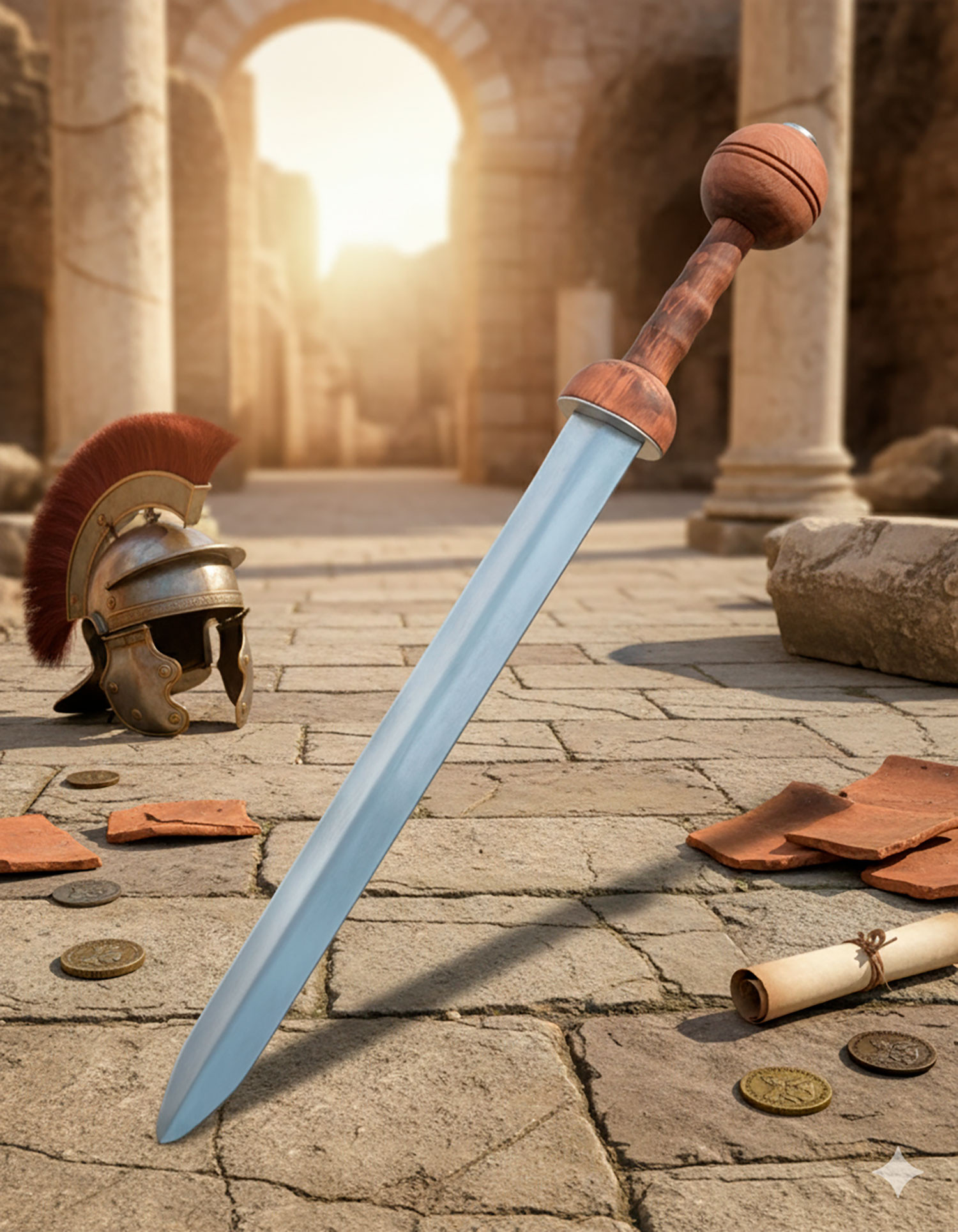 Épée Roman Gladius pour le combat de scène