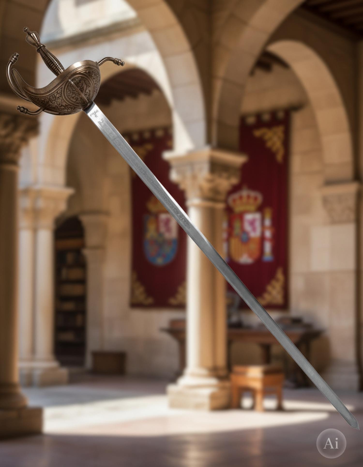 ?psc proxy image=1&product id=3752&image id=107501 - &Eacute;p&eacute;e de cour espagnole : histoire, design et h&eacute;ritage de l'&eacute;p&eacute;e de cour de la Renaissance