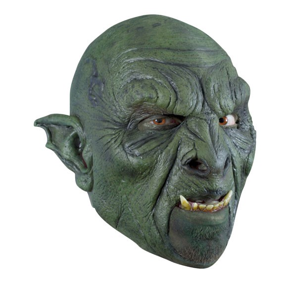 Masque orc, la bête verte