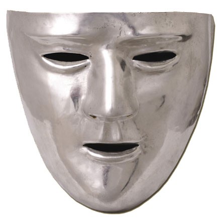 Masque romain, laiton