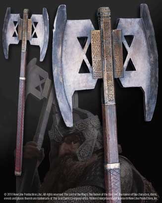 Hache Gimli, Seigneur des Anneaux