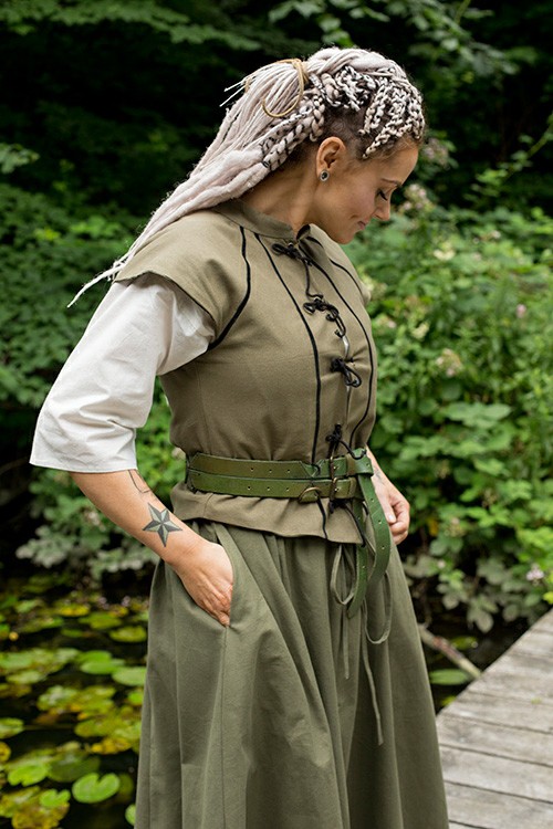 Gilet médiéval femme Tristan
