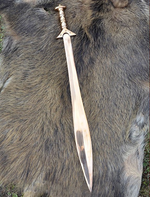 Épée celtique en bronze