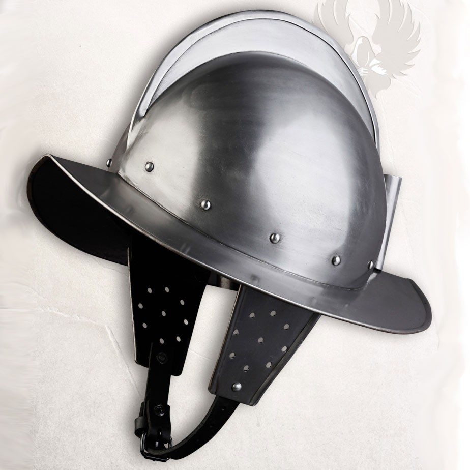 Casque Morrión Rodrigo avec ailes, XVIe siècle