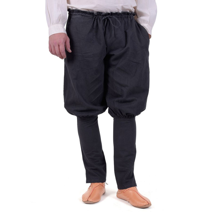 Pantalon viking Olaf, noir