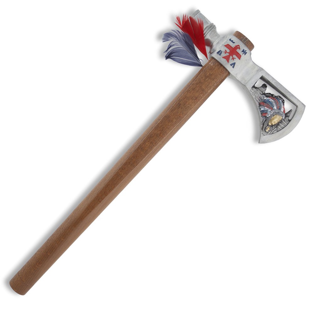 Hache décorative Tomahawk "Crazy Horse", 41 cm.