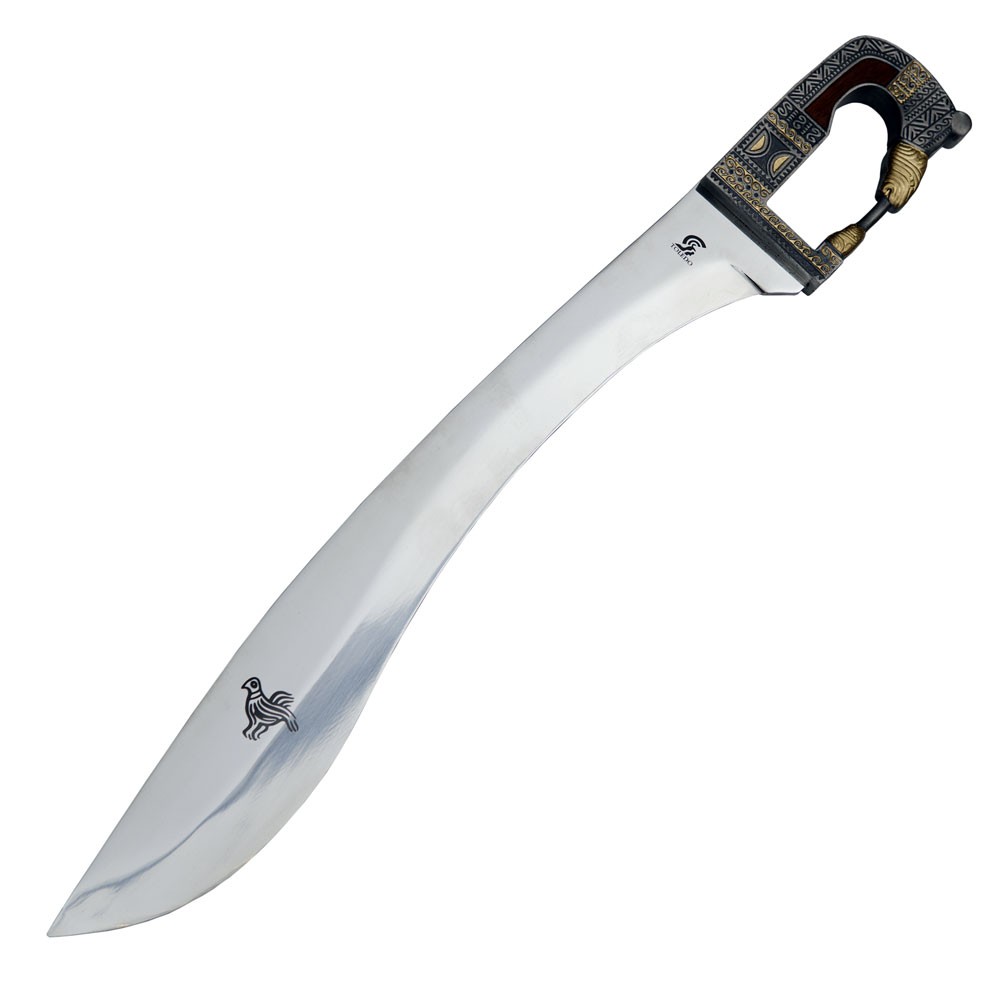 Falcata ibérique décorée, 64 cm.