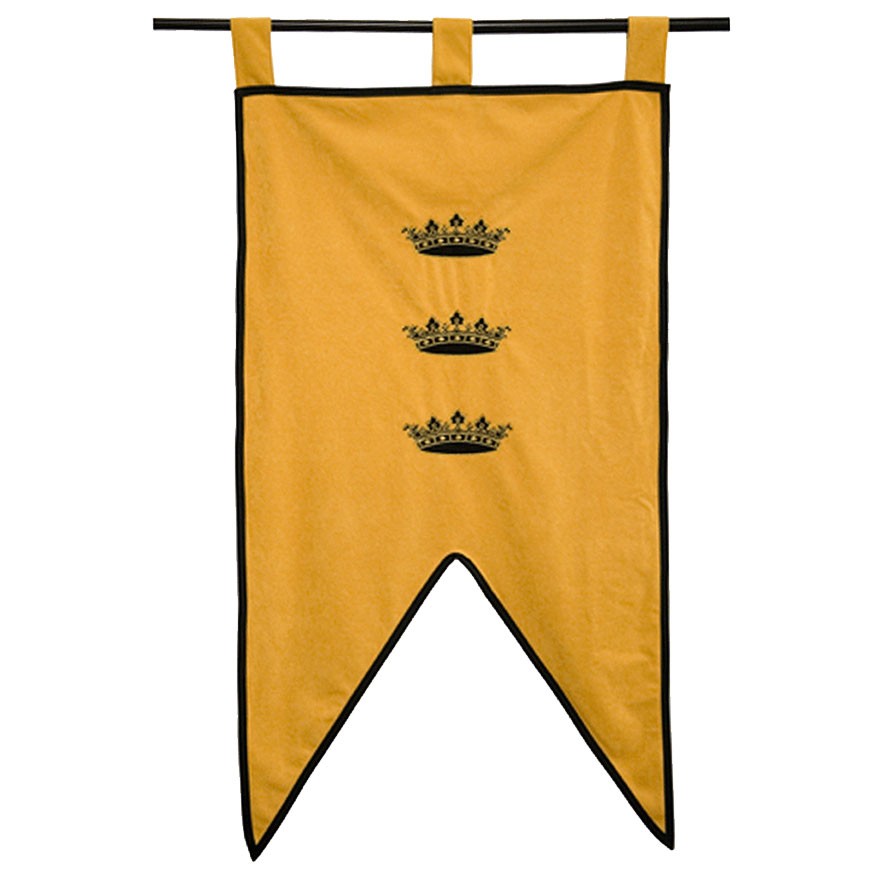 ?psc proxy image=1&product id=8366&image id=21987 - &Eacute;tendards M&eacute;di&eacute;vaux : Des Symboles de Bataille &agrave; la D&eacute;coration des March&eacute;s