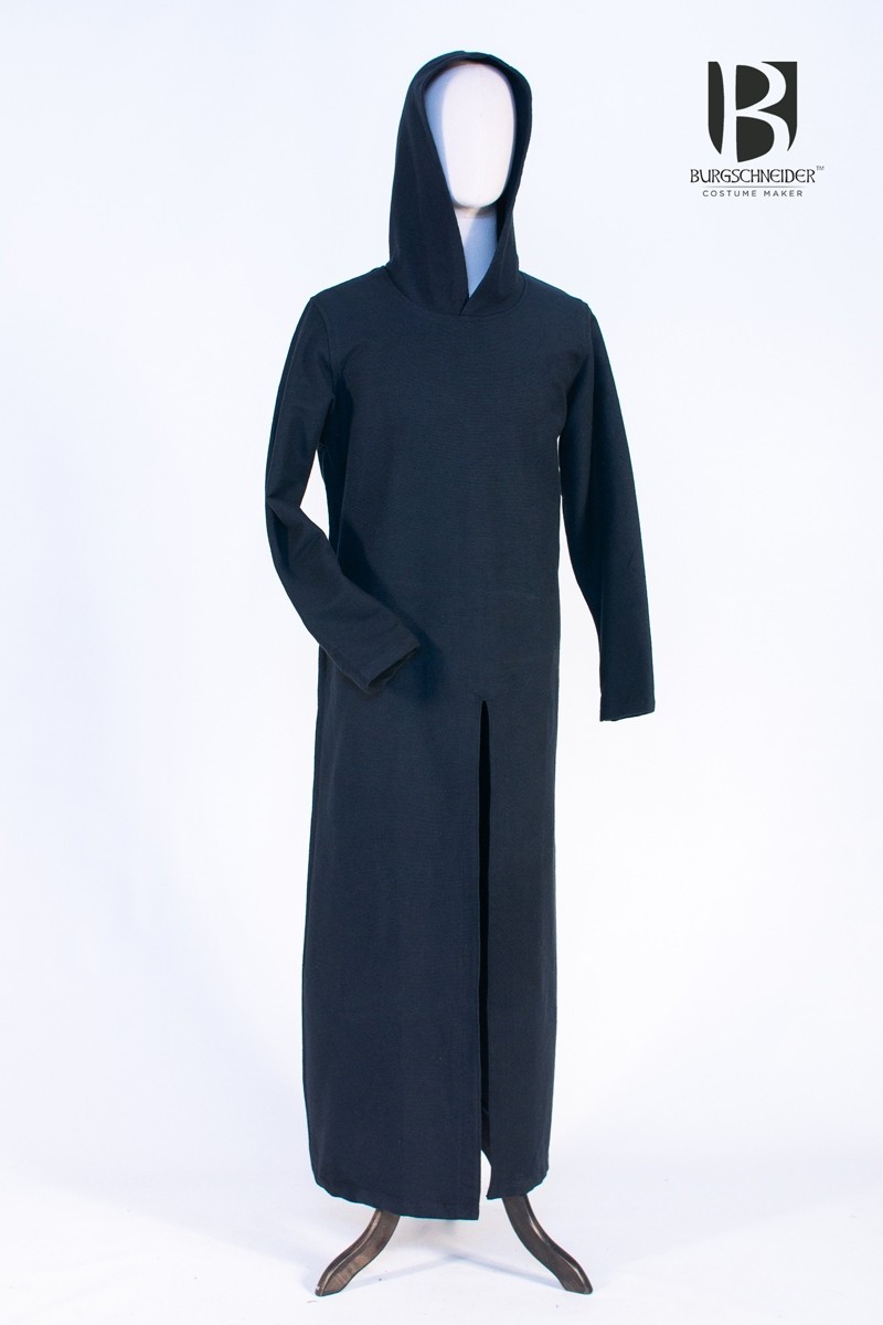 Tunique à capuche Renaud, noire