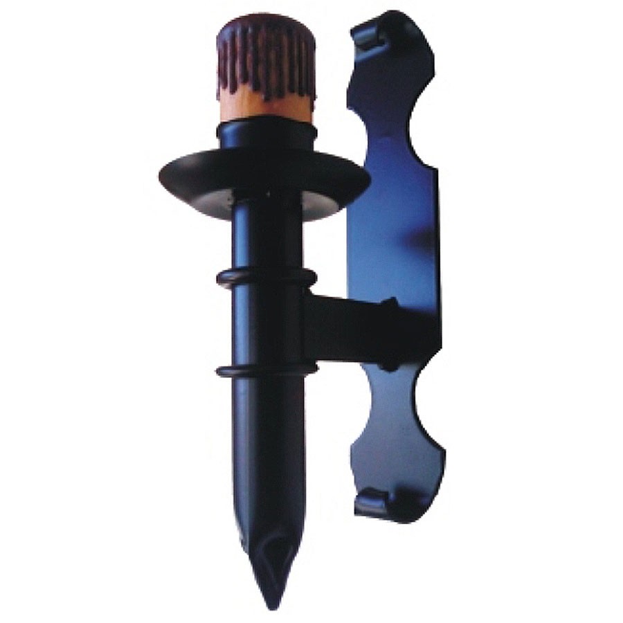 Appliquer bougie de forge médiévale 1 lumière (29x12 cms.)