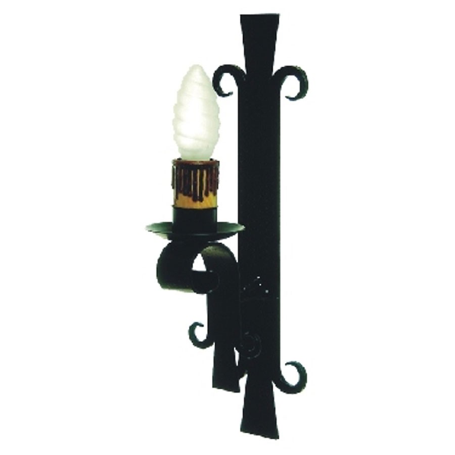 Appliquer la forge médiévale 1 lumière (45x12 cms.)