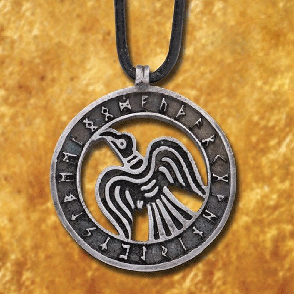 Pendentif Corbeau Viking, S. IX-XI