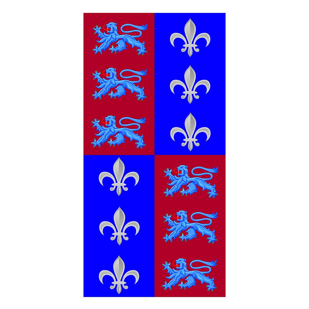 Bannière de Quartiers de les Lions de la Fleur de Lys