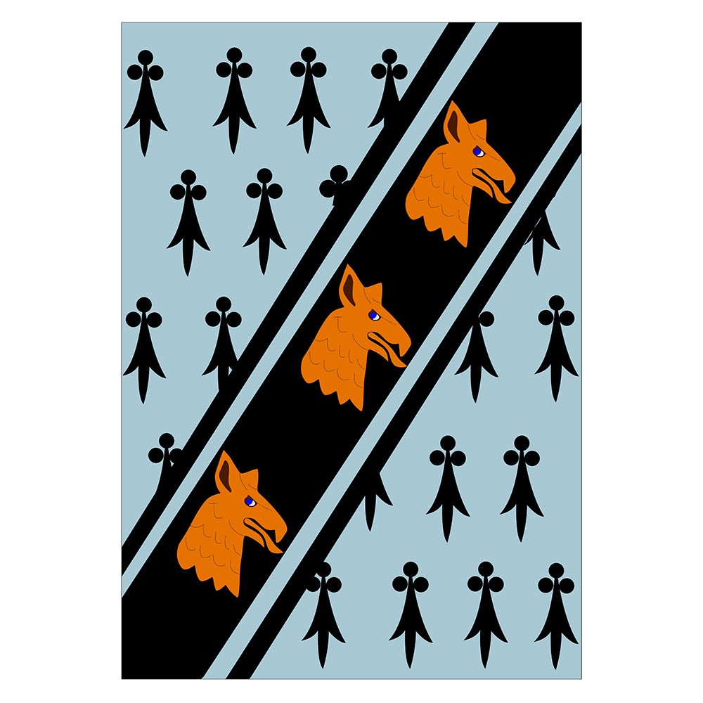 ?psc proxy image=1&product id=10802&image id=28930 - &Eacute;tendards M&eacute;di&eacute;vaux : Des Symboles de Bataille &agrave; la D&eacute;coration des March&eacute;s