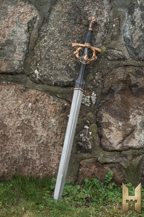 Épée de la série noble Stronghold, dorée