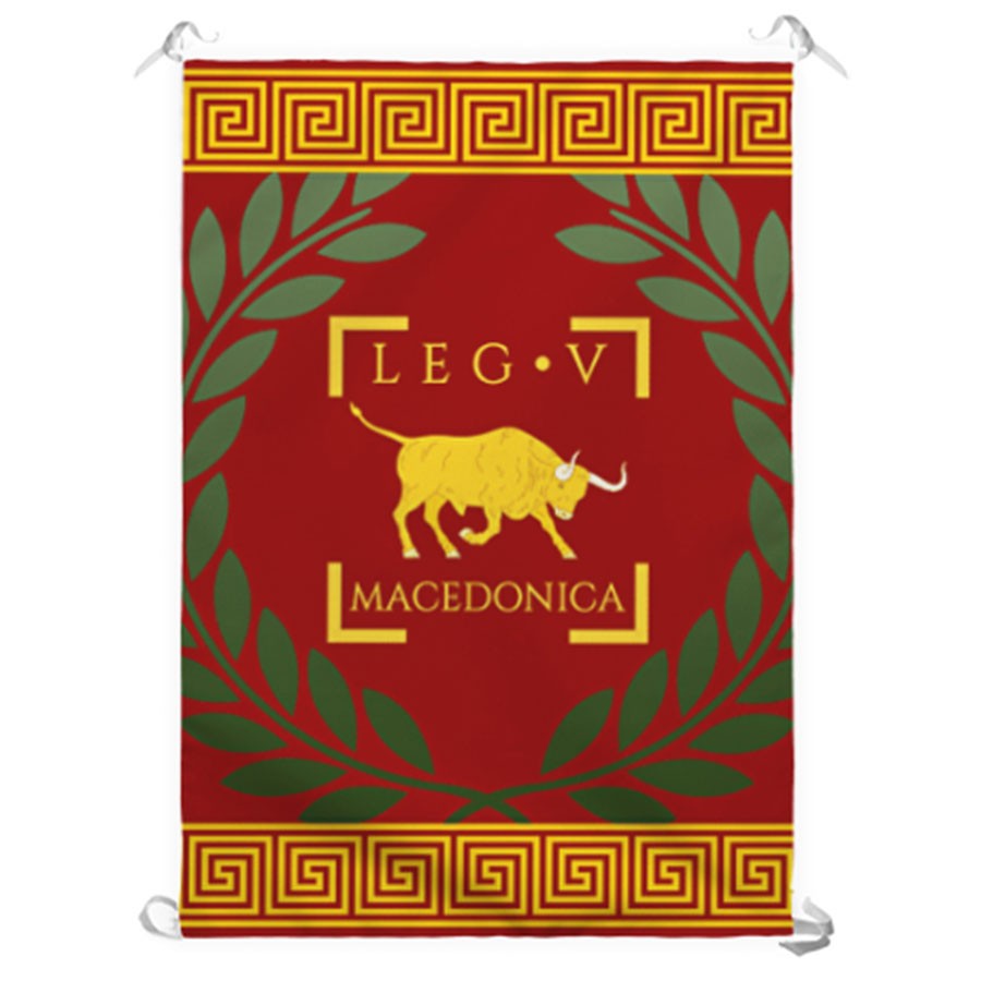 Bannière Legio V Roman Macedonica (70x100 cms.)