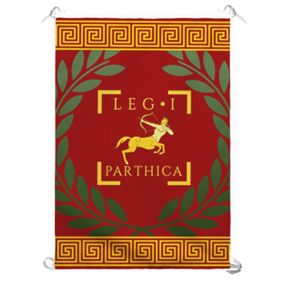 Bannière Legio I Parthica romaine (70x100 cms.)