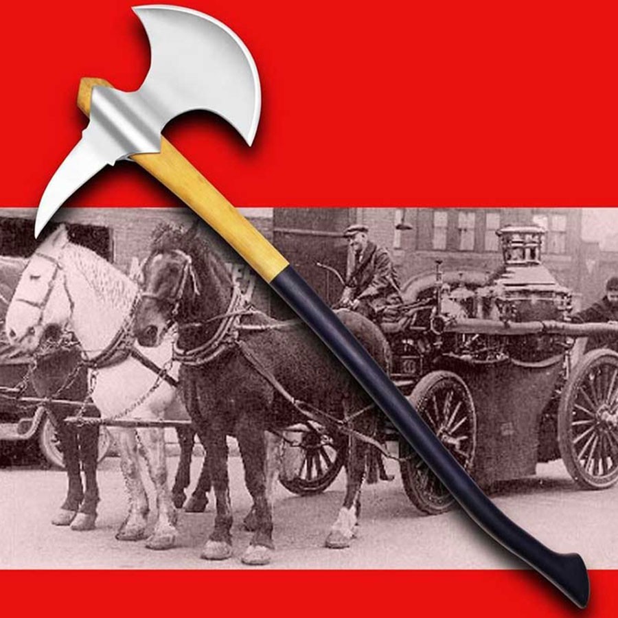 Hache de pompier du XIXe siècle