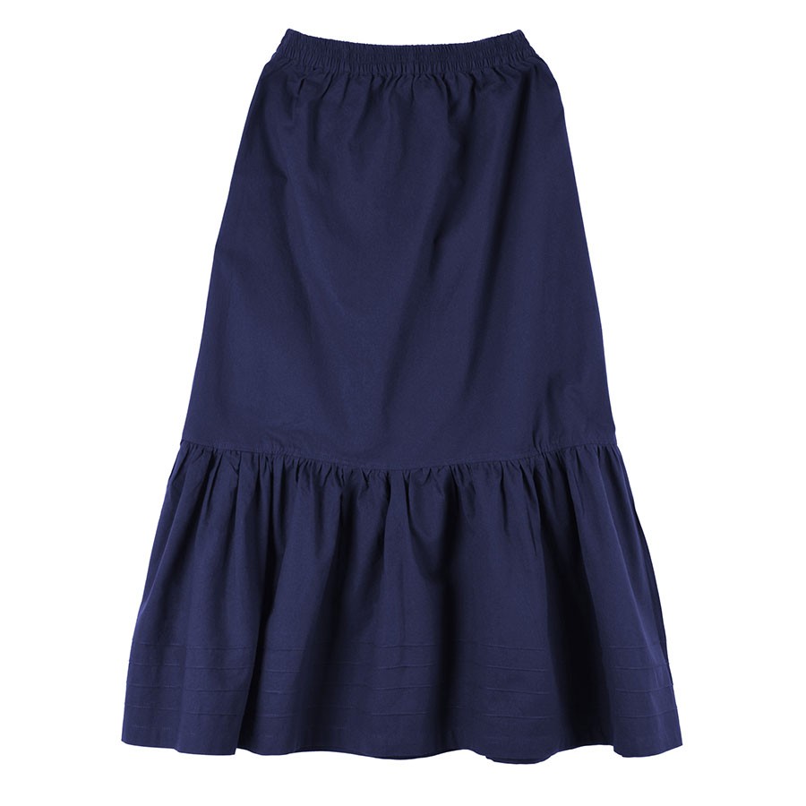 Jupe ou jupon médiéval, couleur bleue