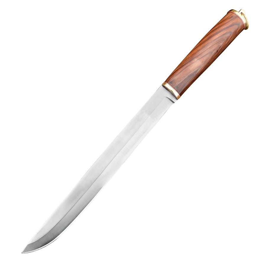 Couteau Viking Seax avec étui en cuir