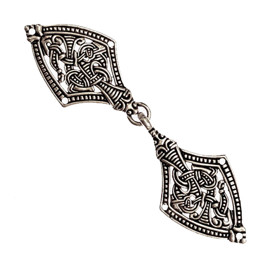 Fermoir Cape Viking Borre en argent