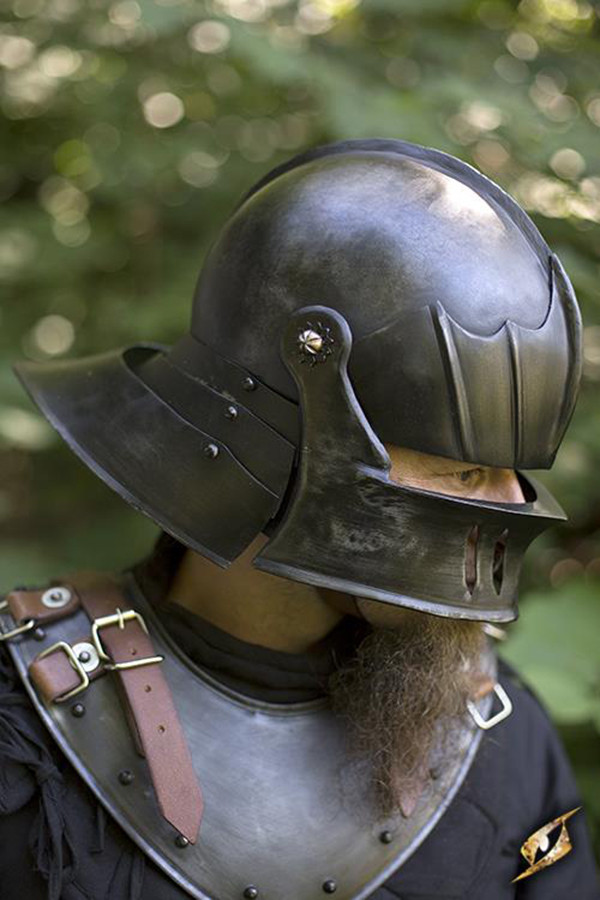 ?psc proxy image=1&product id=13249&image id=35720 - Casques templiers et casques croisés : guide historique, types, répliques et utilisation en reconstitution