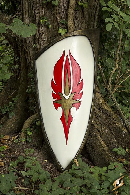 Bouclier des Elfes pour GN, 120x55 cm.