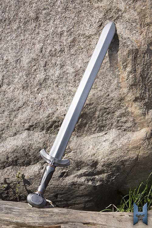 Épée médiévale en latex du XIIIe siècle pour GN, 75 cm.
