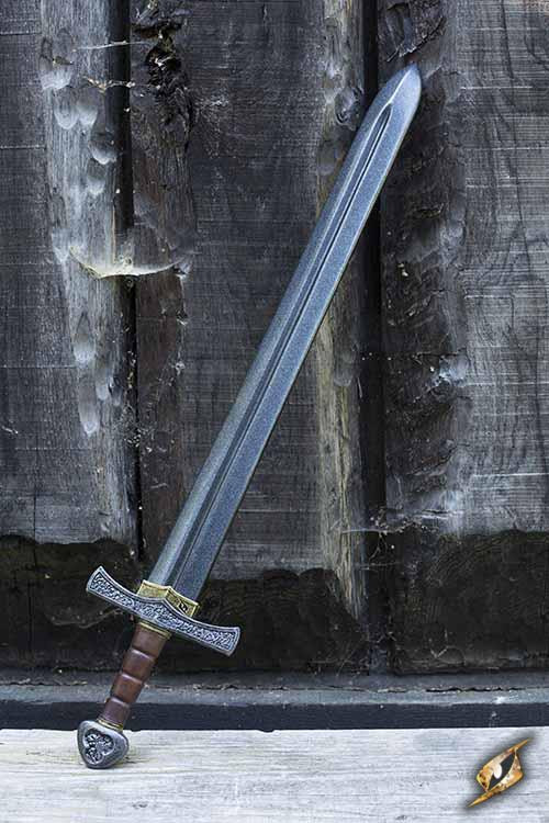 Épée médiévale des croisés en latex pour GN, 70 cm.