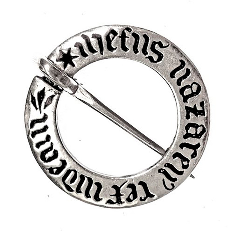 Broche bague médiévale, XIVe-XVe siècles