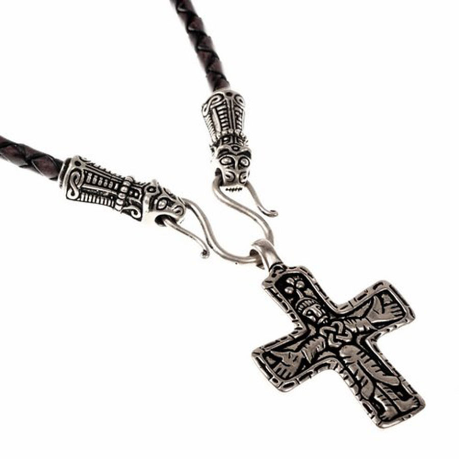Pendentif Mandermark avec crucifix Viking