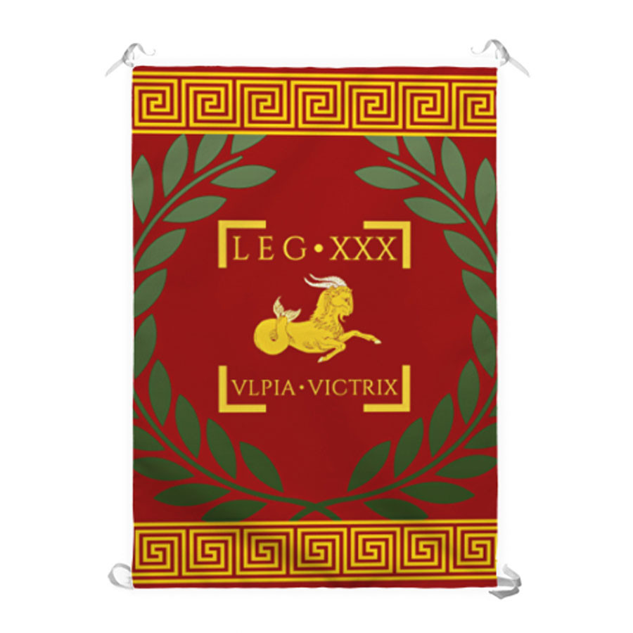 Bannière Legio XXX Ulpia Victrix (70x100 cms.)