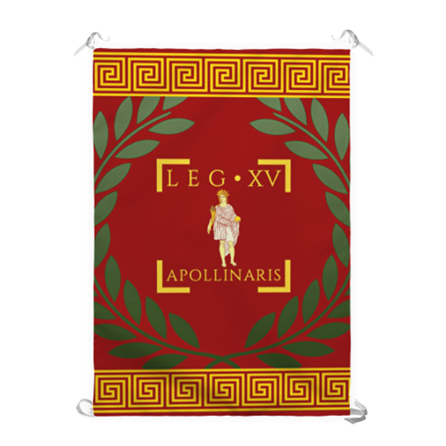Bannière Legio XV Apollinaire (70x100 cms.)