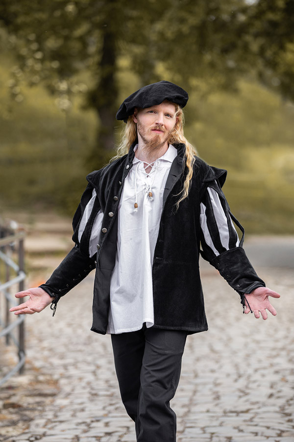 Veste Renaissance diverses couleurs
