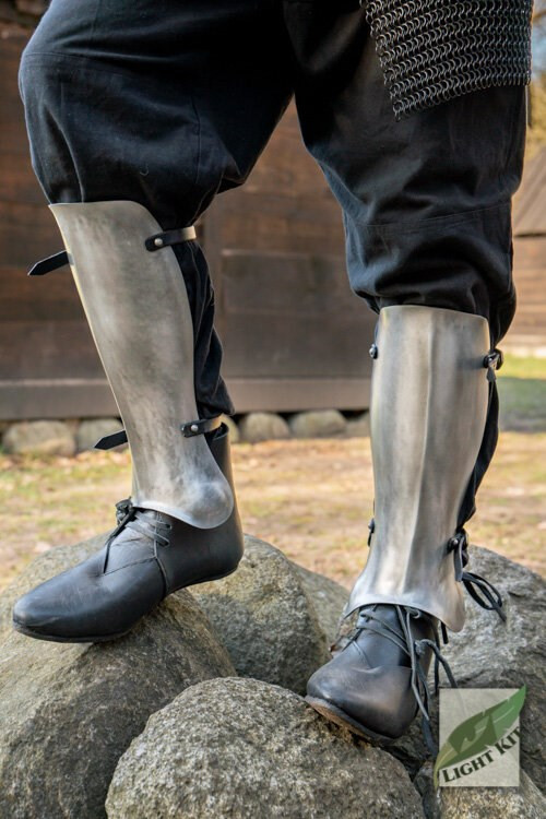 Grèves de mercenaire en acier poli