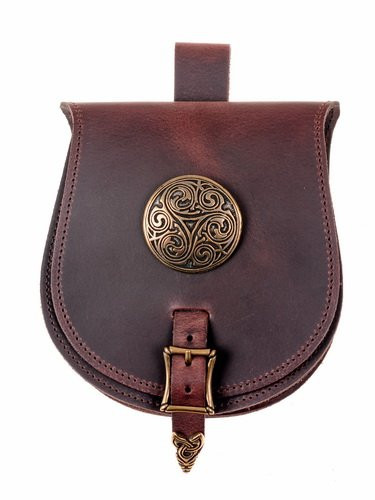 Sac banane celtique avec triskel (21x15,5 cm.)