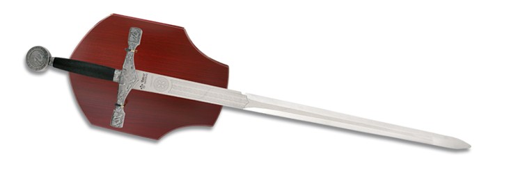 Excalibur l'épée avec suspension au mur