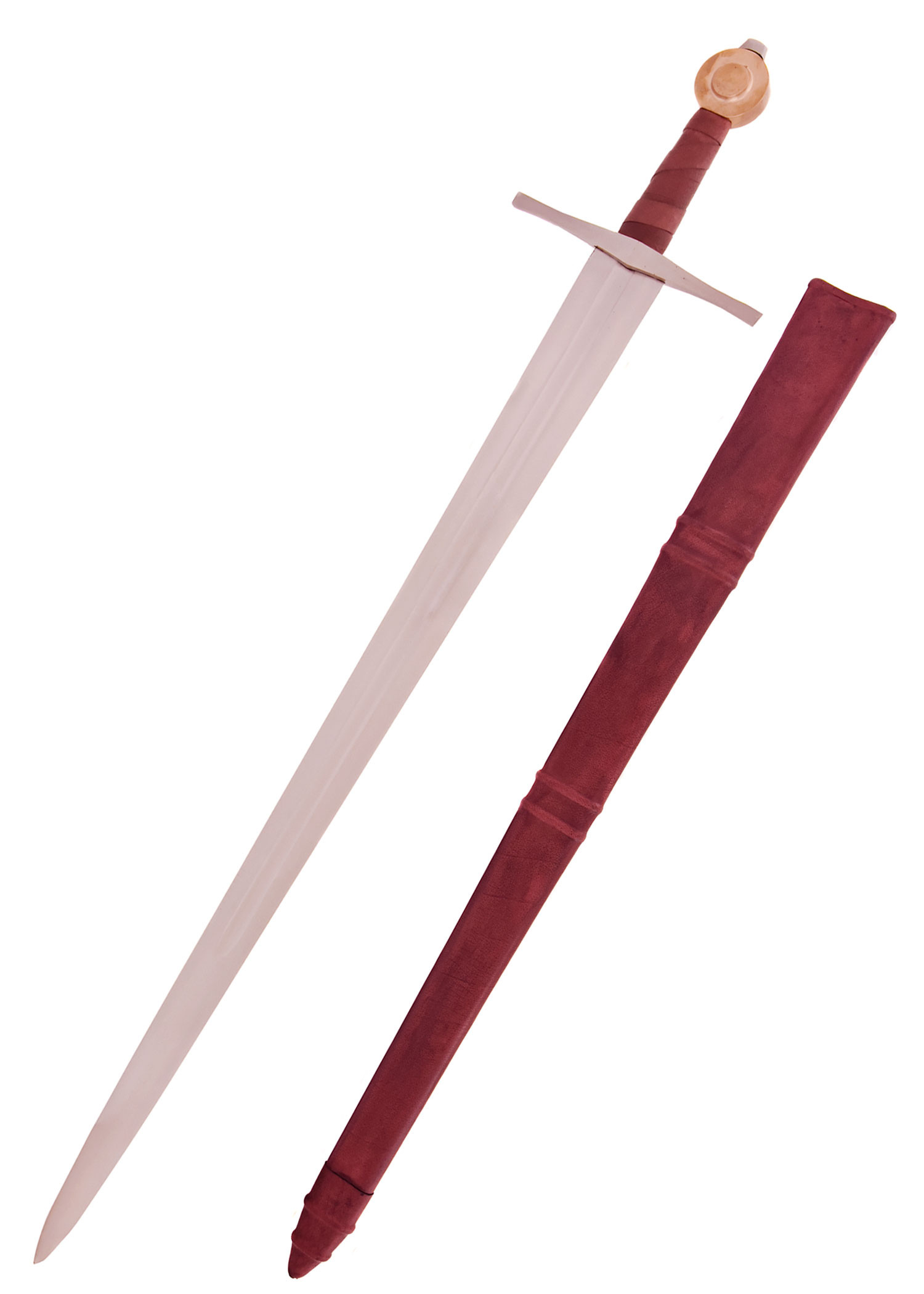 Armer l'épée médiévale de Lübeck avec fourreau, s. XIII
