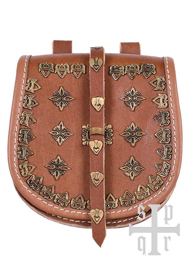 Sac Viking en cuir modèle Tarsoly