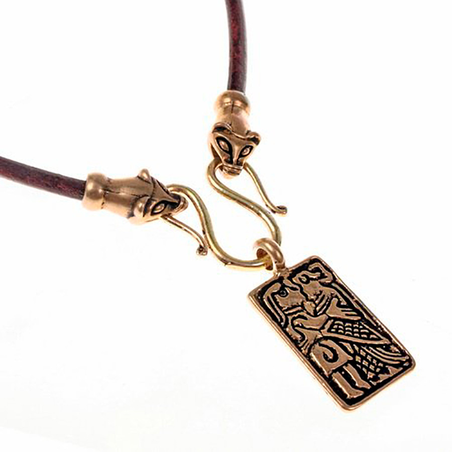 Pendentif amulette viking avec Guldgubbe