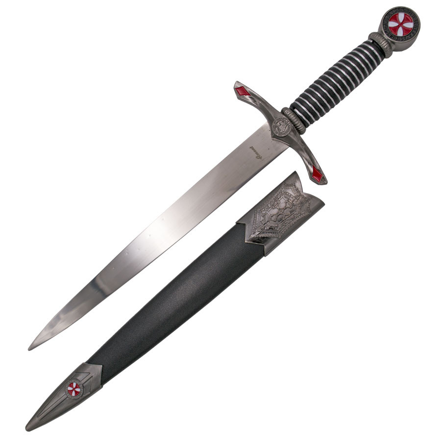 Sceau de garde poignard médiéval Black Templar