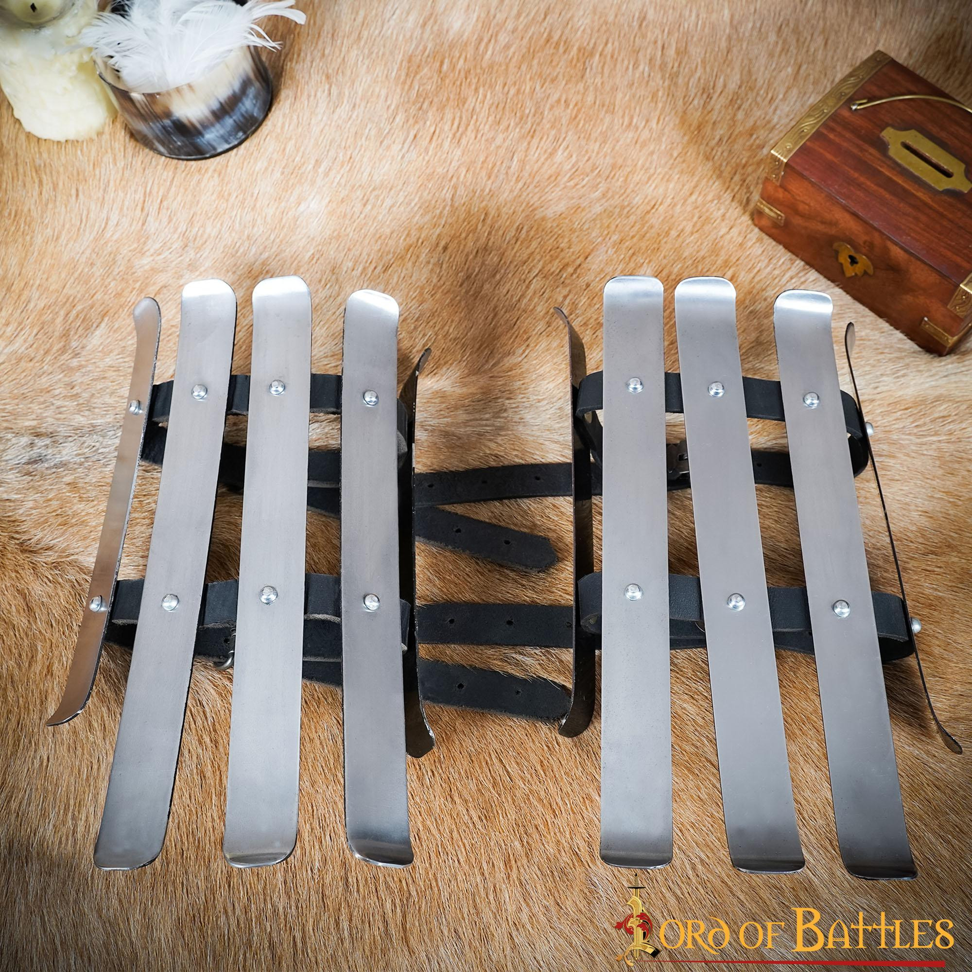 Bracelets viking fonctionnels Valsgarde, acier doux