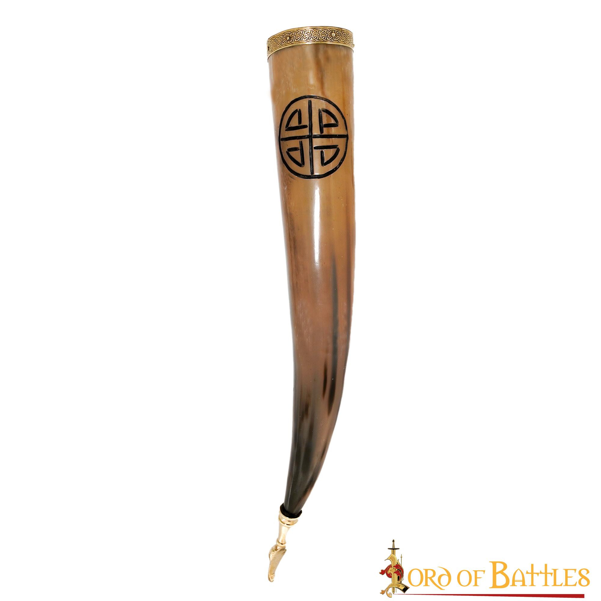 Corne à boire noeud celtique