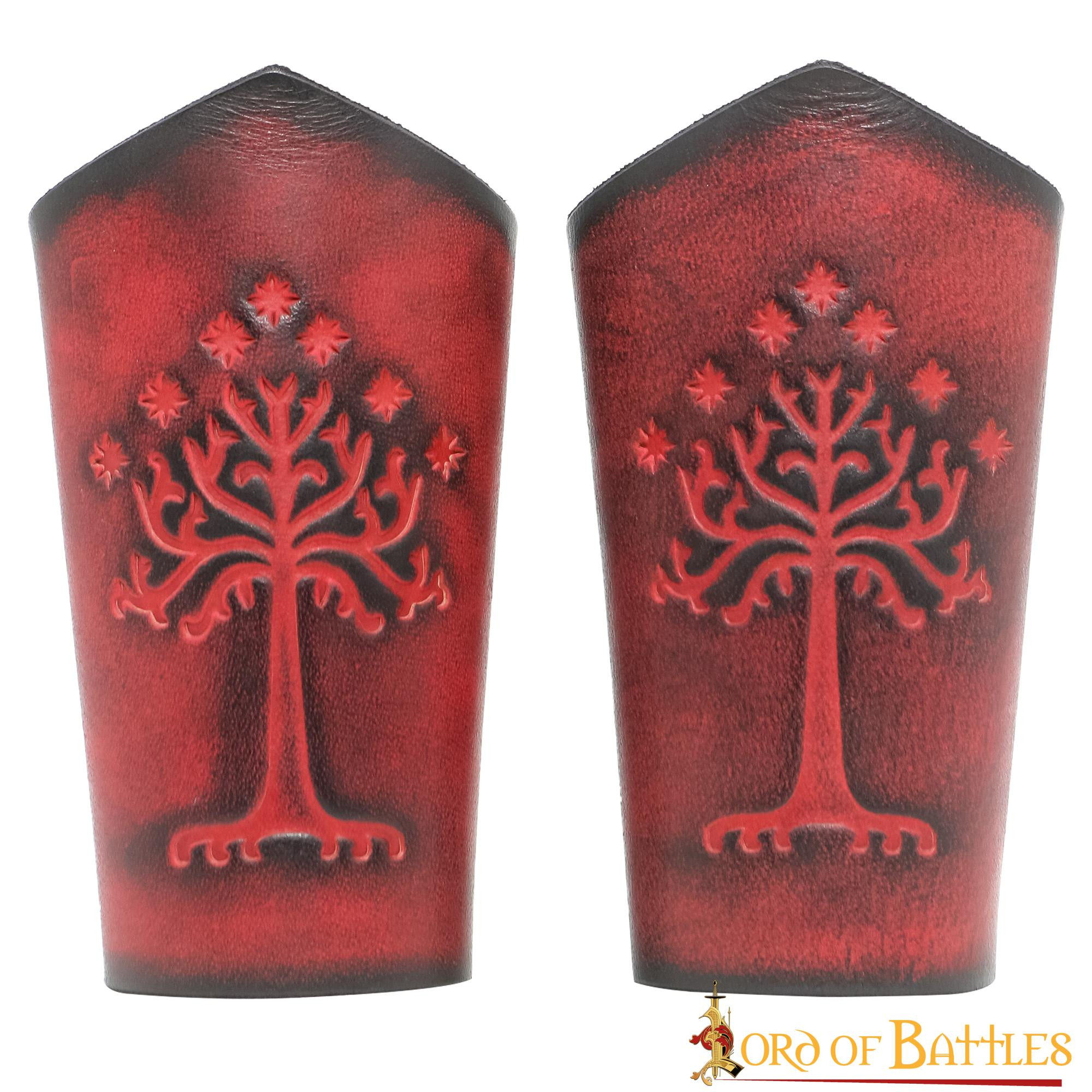 Bracelets Arbre du Gondor en cuir véritable