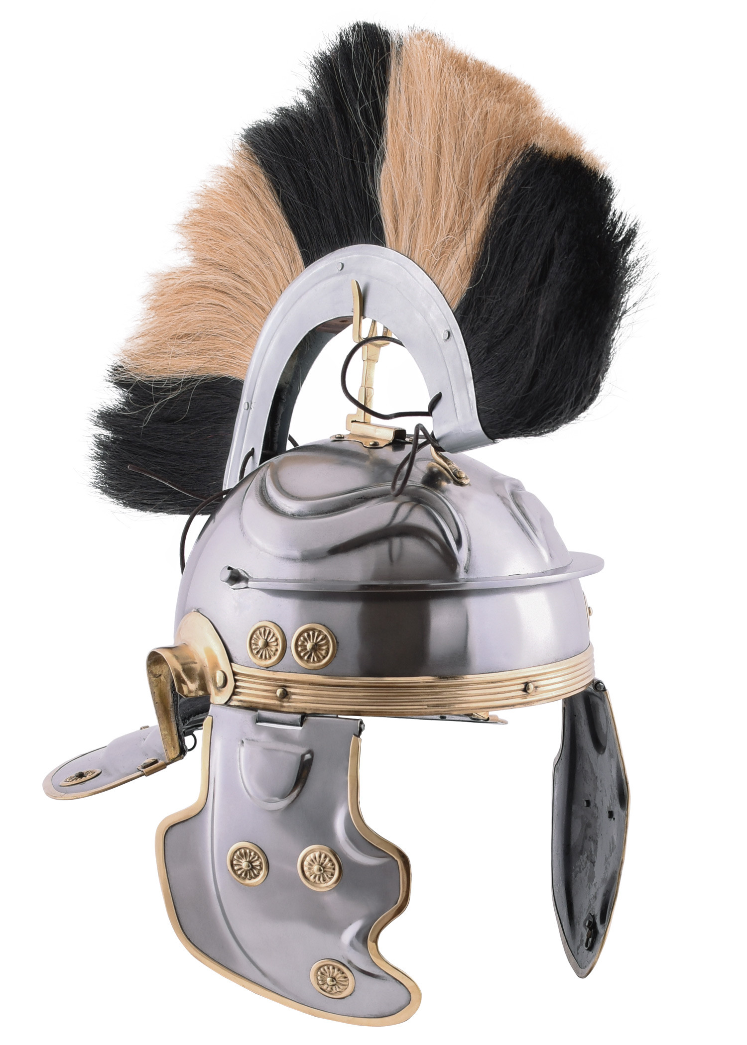 Casque romain impérial gaulois Weisenau avec écusson