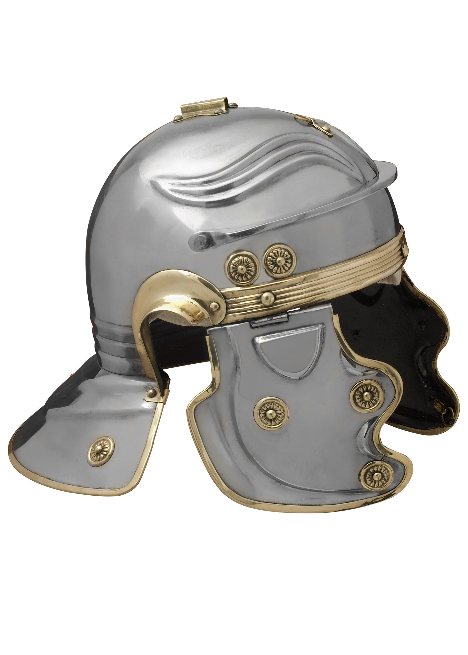 Casque romain impérial gaulois d'Augsbourg, acier