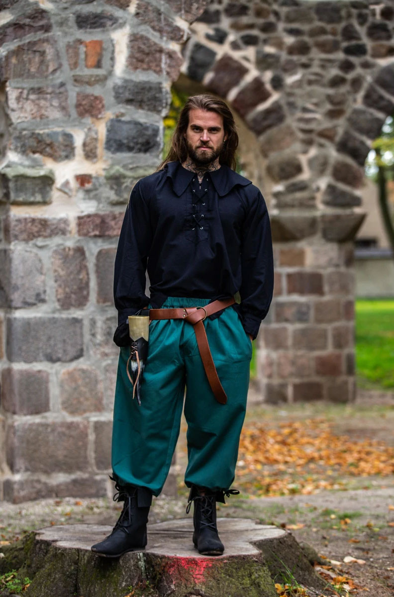 Pantalon pirate Vincent, coloris vert