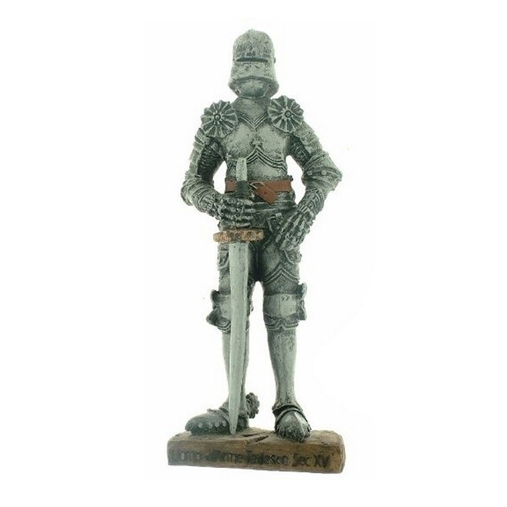 Chevalier médiéval miniature d'un officier allemand (12 cm.)