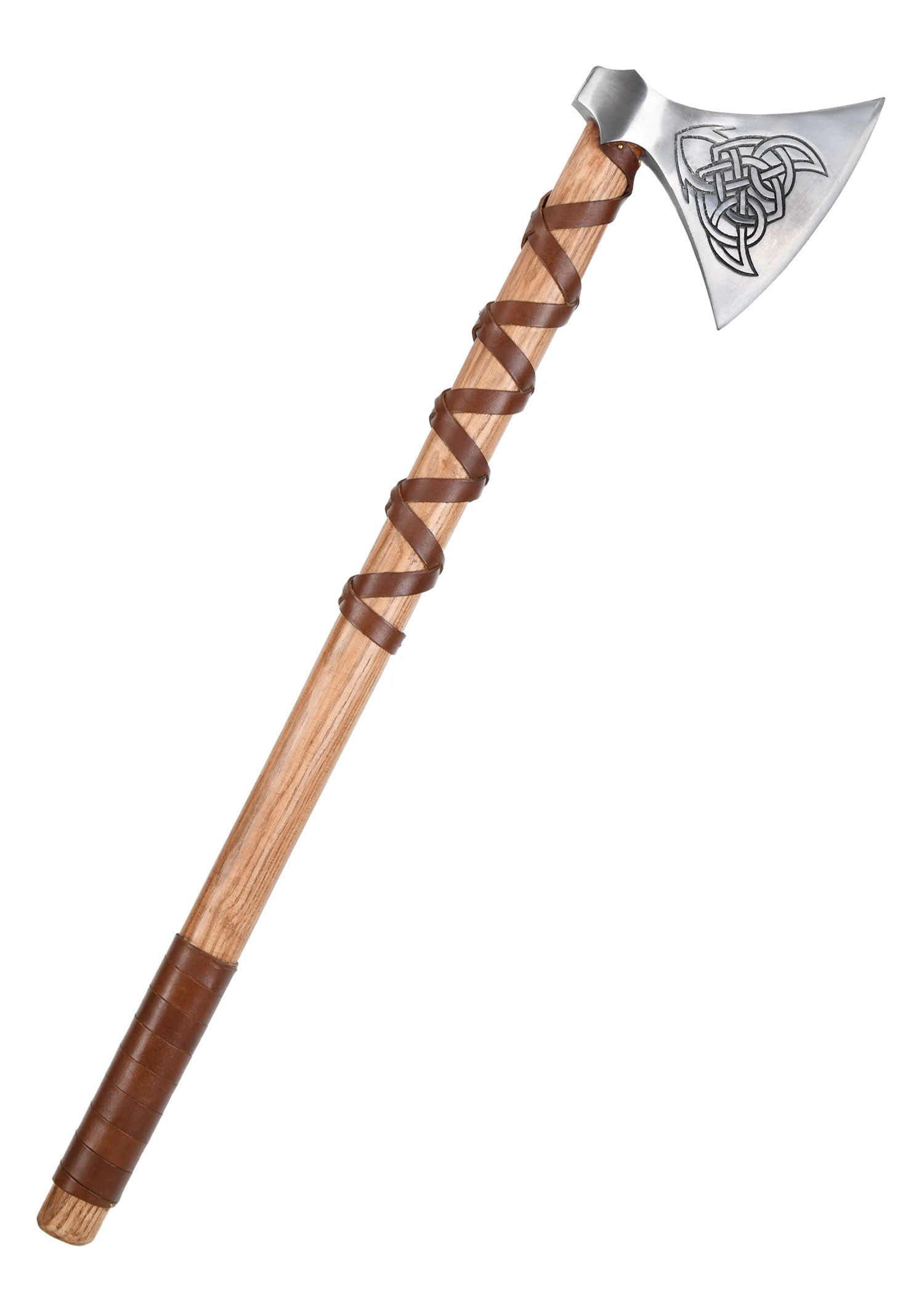 Hache norvégienne en acier moulé avec gravures (Type M)